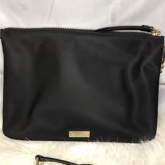 Collecteble Kate Spade Star Bright Owl Madelyne Handbag Crossbody Black Nylon - Picture 9 of 11